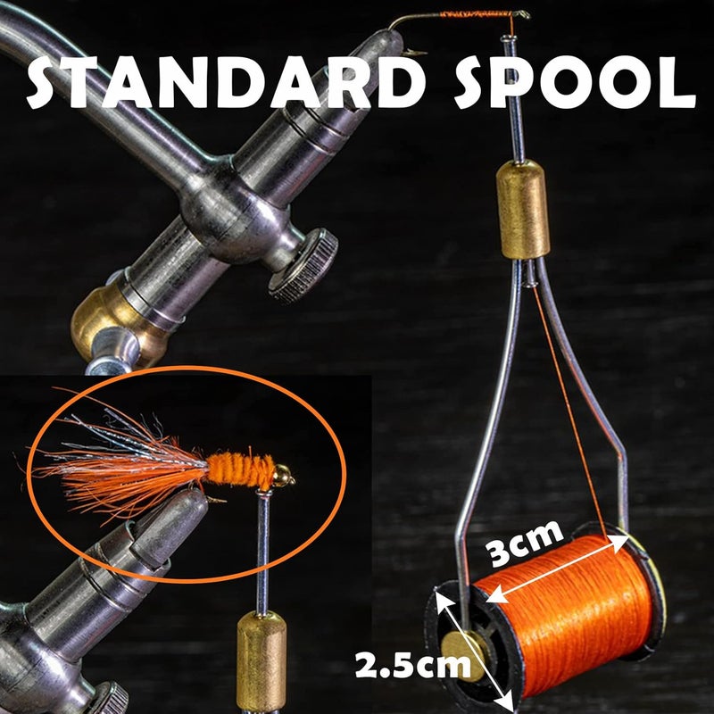 Riverruns Super Realistic Standard Thread 3/0,6/0,8/1,Twisted Thread, Body Thread Fly Tying Material Proudly from Europe Tie Flies Body - Image 4